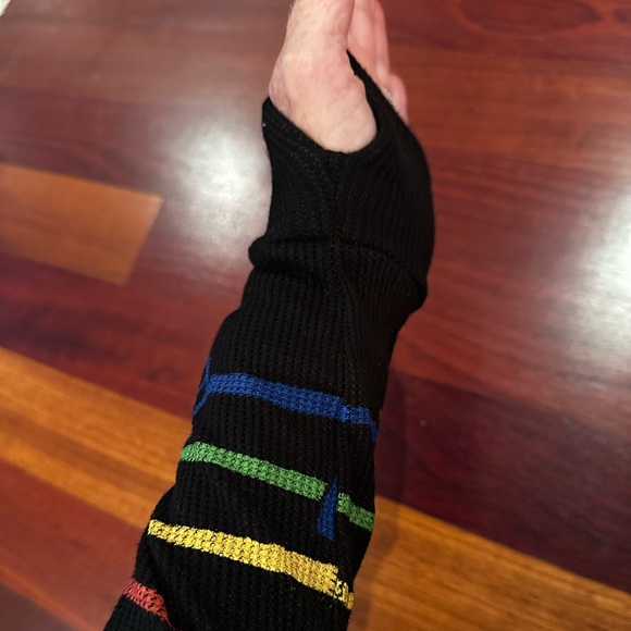 Lauren Moshi Long-sleeved McKinley X Elements Rainbow women’s top - Picture 8 of 8